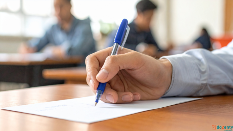 Opositor revisando el material pruebas escritas oposiciones Andalucía 2026