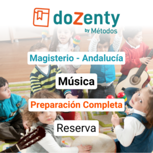 Reserva del curso de oposiciones de maestros de música